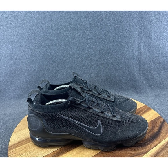 Nike Air Vapormax Shoes Mens 12 FK Flyknit Triple Black Antracite DH4084-001